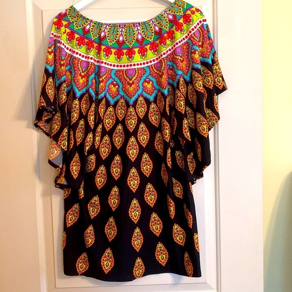 Colorful Women's Swim Cover-Up - Picture 7 of 8